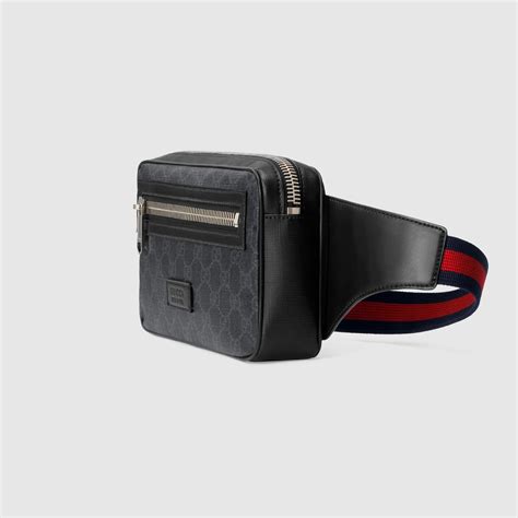 gucci supreme belt men|gucci supreme belt bag size.